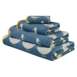 Anorak Waddling Duck Towels Blue
